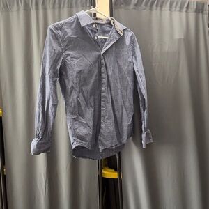report collection button up 14 1/2  32/33